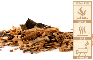Räucherchips,  BBQ Wood Chips BOURBON von Mr. BBQ®