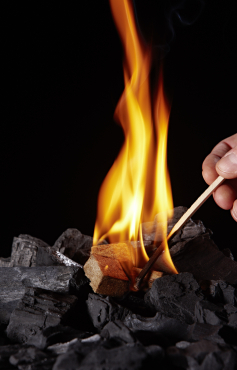 24 Zündriegel für alle Fälle - Grillanzünder auf Holzbasis - Kopie